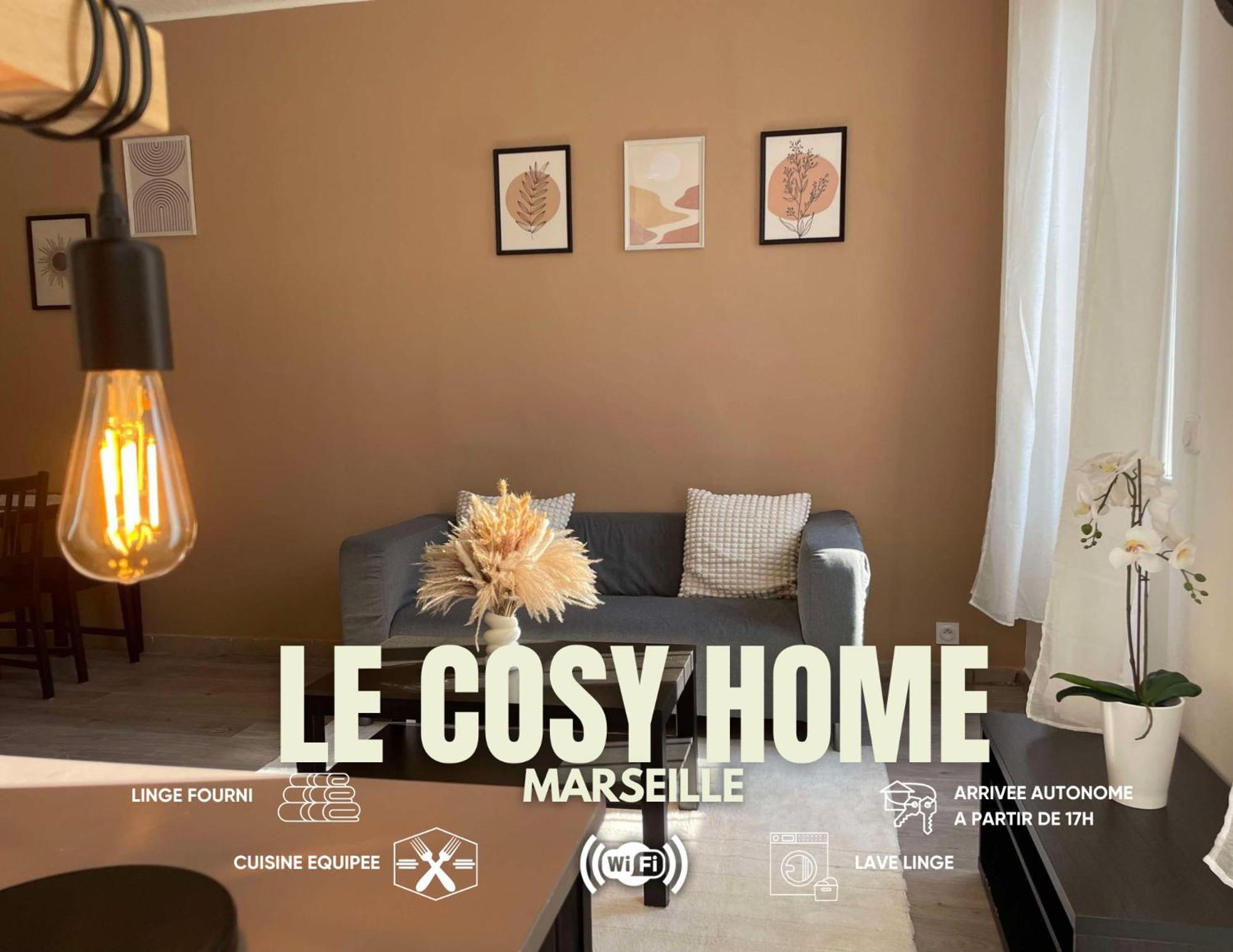 Marseille Centre - Wifi - Lave Et Seche Linge - Calme - Cuisine Appartement Buitenkant foto